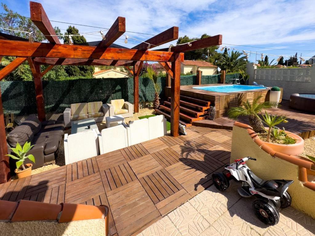 Holiday home Privado Piscina A 5min De La Playa Y Centro Jacuzzi Barbacoa Wifi Aire
