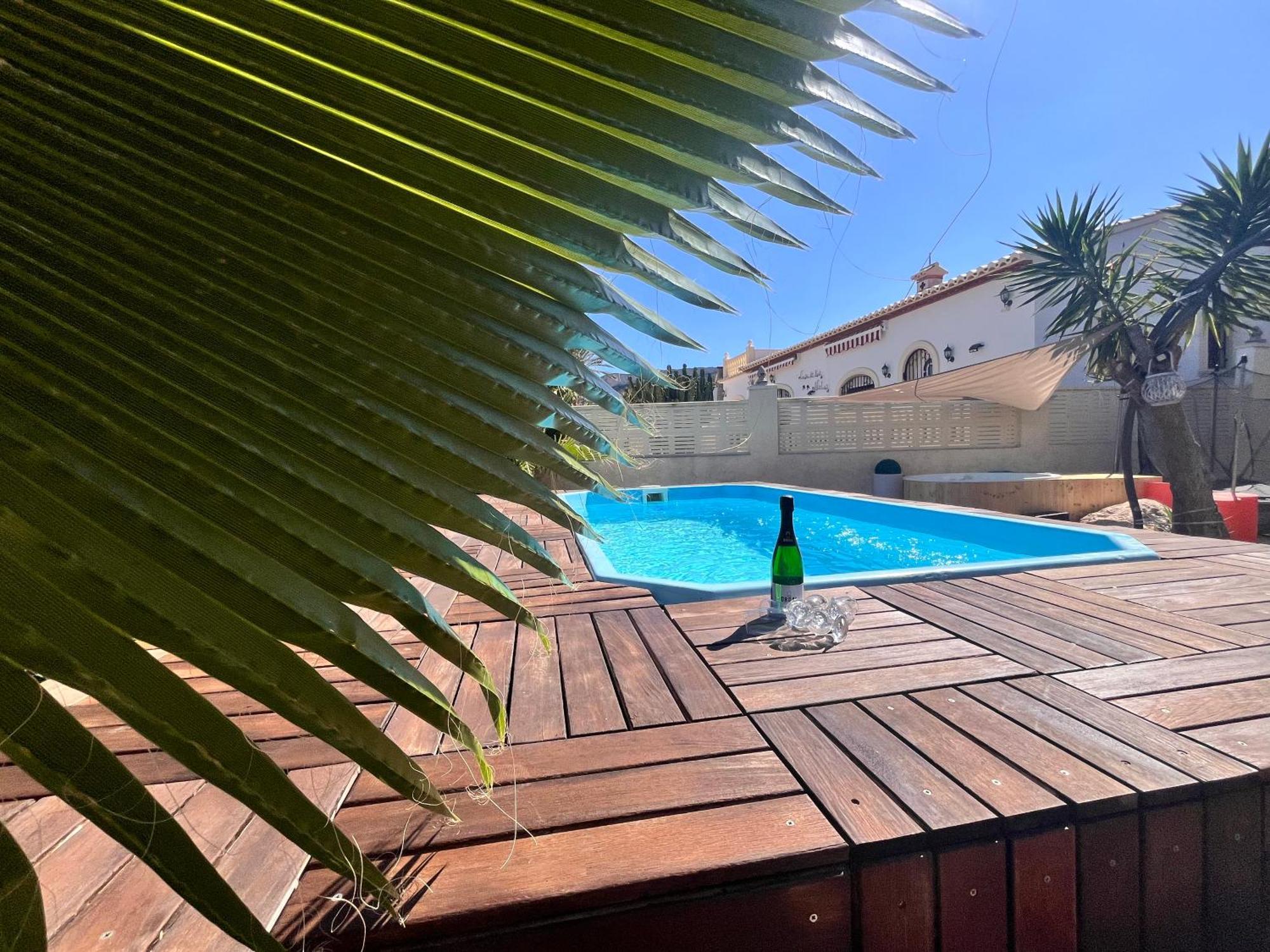 Privado Piscina A 5min De La Playa Y Centro Jacuzzi Barbacoa Wifi Aire Holiday home *