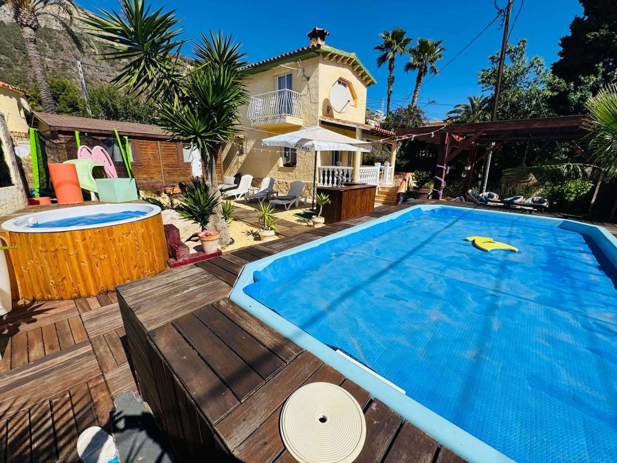 Ferienhaus Privado Piscina A 5min De La Playa Y Centro Jacuzzi Barbacoa Wifi Aire