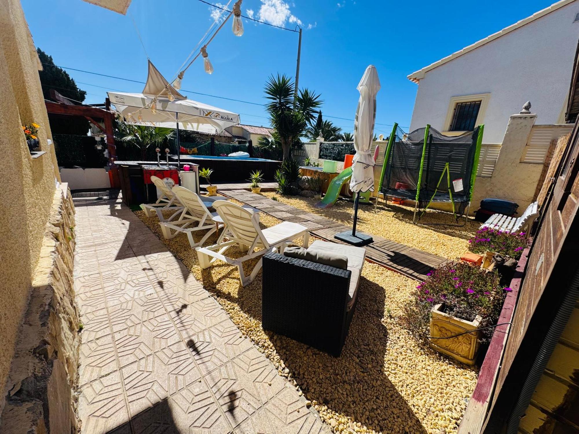 Ferienhaus Privado Piscina A 5min De La Playa Y Centro Jacuzzi Barbacoa Wifi Aire